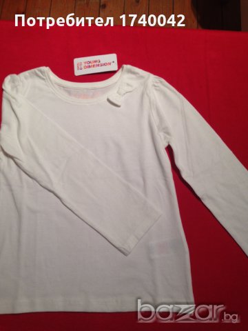 нова памучна блуза 4-5год., снимка 3 - Детски Блузи и туники - 20861390