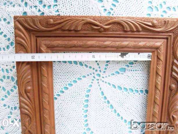 Рамка дърворезба, снимка 5 - Декорация за дома - 21217408