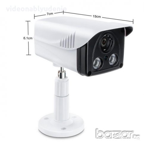 FULL HD 1080р 3/2.8мм 3Mpx Широкoъгълна IR-Cut Леща 2 Array Водоустойчива IP67 Охранителна Ip Камера, снимка 12 - IP камери - 19462137