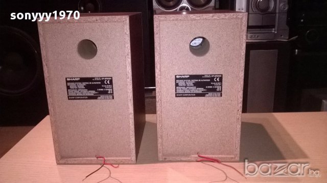 Sharp cp-ur250h 160w/6ohms 26/21/15см-2бр-внос швеицария, снимка 18 - Тонколони - 15243773