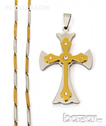 Ланче с кръст 8, снимка 1 - Колиета, медальони, синджири - 13532913