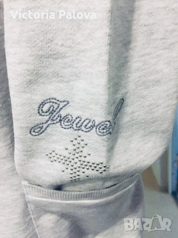 Тънък красив памучен суитчър, снимка 4 - Блузи с дълъг ръкав и пуловери - 24936170