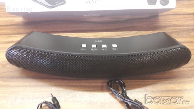 Bluetooth стерео тонколона/ говорител,микрофон, мощен 2х5W,метален корпус, снимка 2 - Тонколони - 21077625