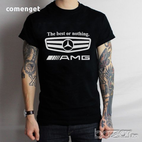 NEW! MERCEDES / МЕРЦЕДЕС AMG блузи с авторски дизайн! Поръчай модел с ТВОЯ снимка!, снимка 2 - Блузи - 13870364
