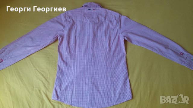 Мъжка риза Stangata/Стангата, 100% оригинал, снимка 7 - Ризи - 22527864
