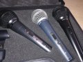 shure & behringer-микрофони комплект с куфар и държачи, снимка 15