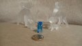Фигурки миниатюрни слончета матов кристал, снимка 3