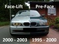 Държачи Водачи Щипки Релси Фарове за BMW 5-та серия e39 1995 до 2003 е39 БМВ Хела Hella 63120027924, снимка 5