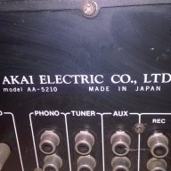 Akai aa-5210 stereo amplifier-made in japan-внос швеицария, снимка 11 - Ресийвъри, усилватели, смесителни пултове - 15881937