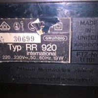 grundig typ rr920 international-made in uk-ретро машина-внос англия, снимка 18 - Ресийвъри, усилватели, смесителни пултове - 22670491