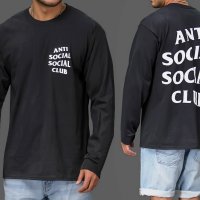 ХИТ! Мъжки блузи ANTI SOCIAL CLUB с актуален принт! Поръчай модел по твой дизайн!, снимка 1 - Блузи - 22819896