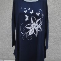 3XL/4XL  Нова блуза Azra , снимка 1 - Блузи с дълъг ръкав и пуловери - 23299841