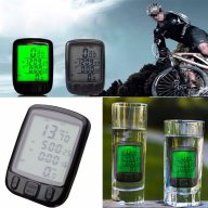 Водоустойчив Bike велокомпютър LCD Километраж Скоростомер с осветяване за велосипед, колело, мотор, снимка 1 - Велосипеди - 13492378