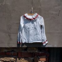 Стара женска етно риза, снимка 1 - Антикварни и старинни предмети - 25937455