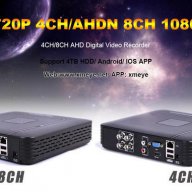 FULL HD AHD-М 720p AHR IP NVR 4 Канален DVR За Ahd-М / 720Р / 1080H Аналогови или IP Камери, снимка 10 - Камери - 14300795
