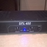 skytec spl400 stereo amplifier-внос швеицария, снимка 1 - Ресийвъри, усилватели, смесителни пултове - 22600320