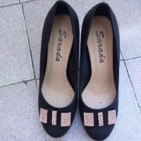 Стилни дамски обувки, снимка 1 - Дамски обувки на ток - 25837188