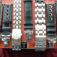 Кожени черни каишки Tissot 20мм., снимка 15 - Каишки за часовници - 17558246