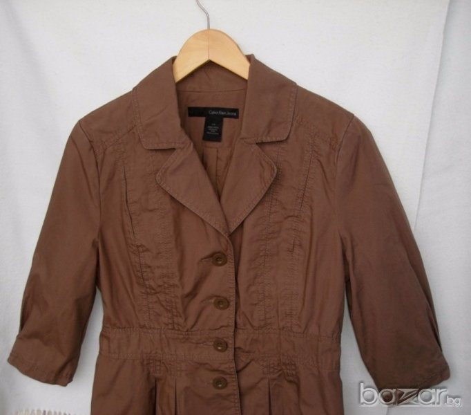 Calvin Klein,марково дамско сако, тренч, L , снимка 1