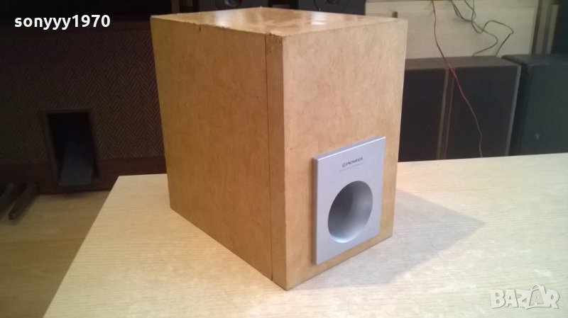 pioneer-пасивен събуфер-28х27х19см-внос швеицария, снимка 1