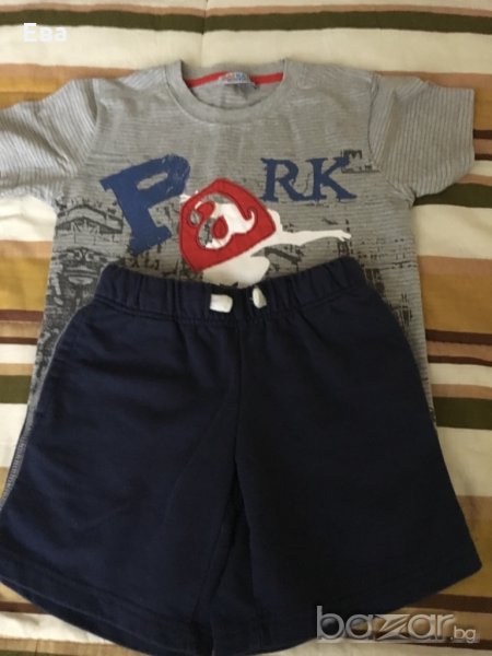 Тениска и панталонки за 6г., снимка 1