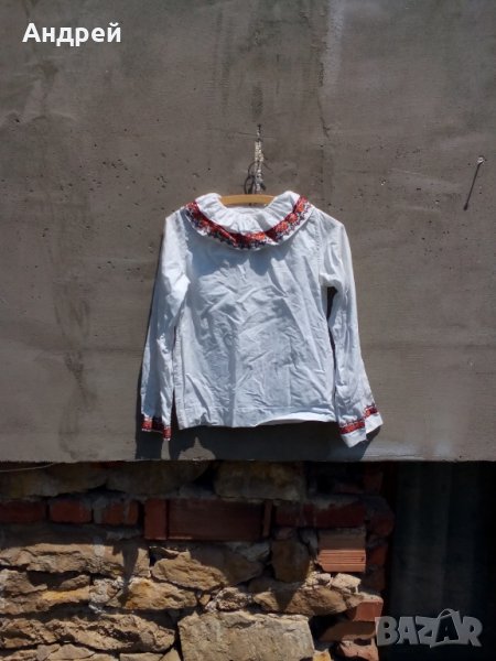 Стара женска етно риза, снимка 1