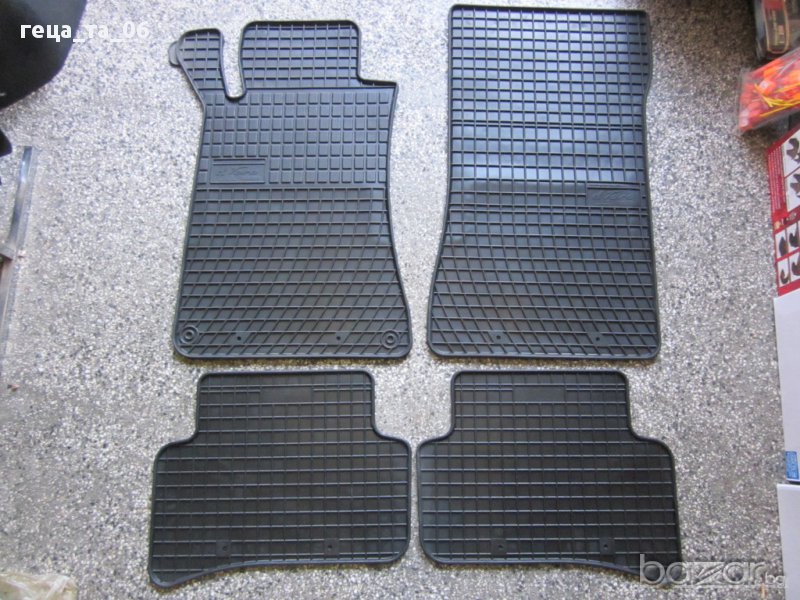 Mercedes C (W203) / Гумени стелки за Мерцедес Ц-класа В203, снимка 1