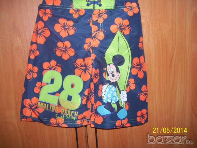 Нови Disney бермуди с Мики Маус от Англия-размер-5-6г. , снимка 9 - Други - 7823269