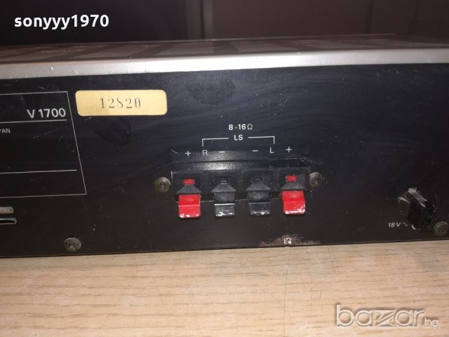 grundig v1700-amplifier-made in japan-за ремонт-внос швеицария, снимка 13 - Ресийвъри, усилватели, смесителни пултове - 20187956