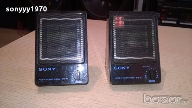 Sony 2бр активни колонки-внос швеицария, снимка 3 - Тонколони - 14170516
