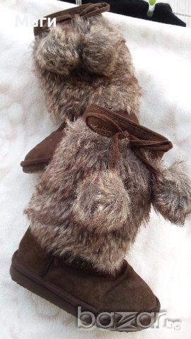 Детски ботуши с пухчета №29, снимка 9 - Детски боти и ботуши - 19631720