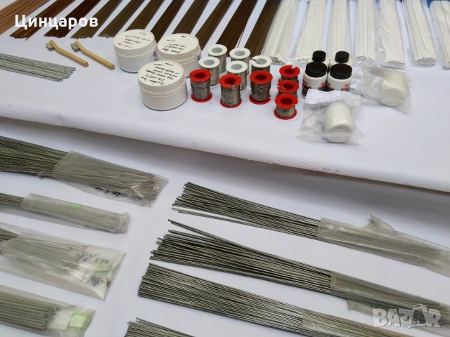 Припои,припой сребърен,сребърен с флюс,медно фосфорен,Durafix,флюс , снимка 10 - Други машини и части - 25773976