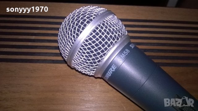 shure 58-profi microphone-жичен микрофон-внос швеицария, снимка 4 - Микрофони - 22147913