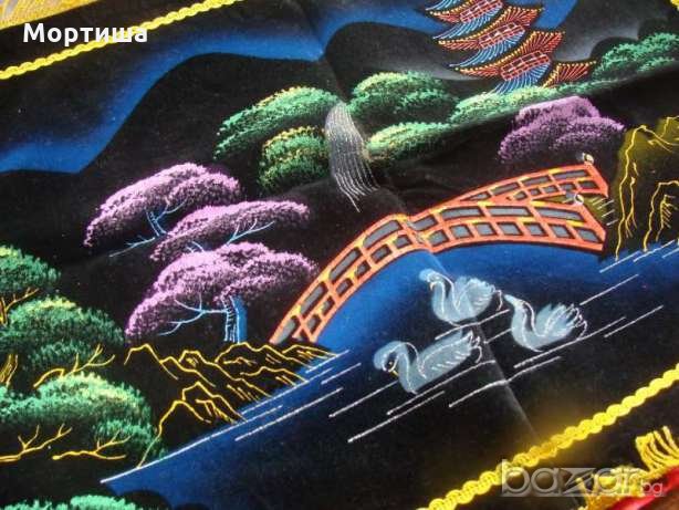 Японски ръчно рисувани декоративни калъфки , снимка 4 - Други - 18306869