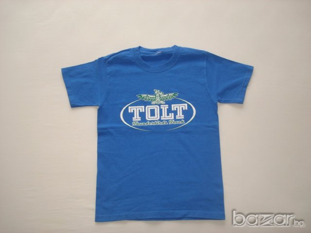 Синя лятна тениска за момче,146 см., снимка 2 - Детски тениски и потници - 16383347