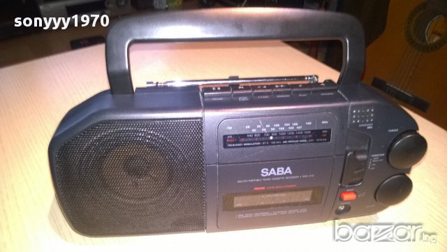 saba rcr 310 radio/cassette receiver-внос швеицария, снимка 16 - Радиокасетофони, транзистори - 8863434