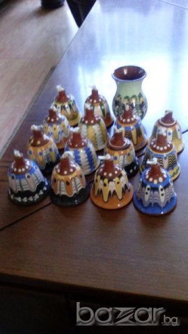 Керамични камбанки и бърдучета, снимка 1 - Декорация за дома - 19420875