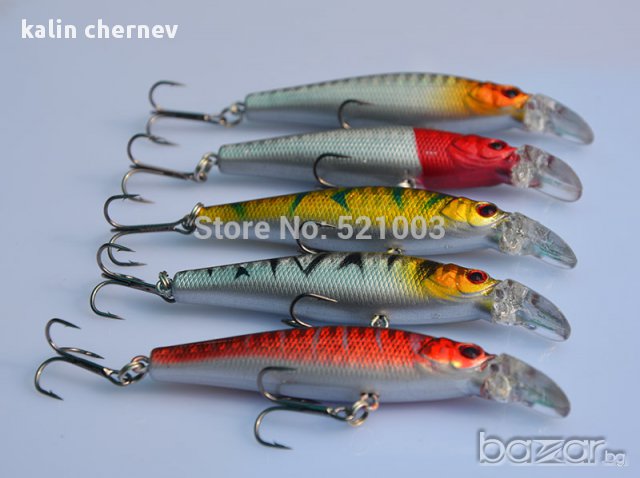 воблери 8.5см 8г 5цвята, снимка 7 - Такъми - 9521452