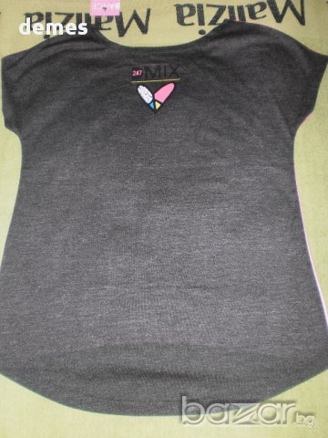 Тениска в розово с щампа сърце,нова,за 7-8 и за 9-10 годишно момиче, снимка 8 - Детски тениски и потници - 10650554