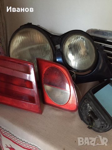 Мерцедес Е класа W210 седан - стопове,огледала,решетка(предна),Фарове от 1997 до 2000г, снимка 2 - Аксесоари и консумативи - 24326198