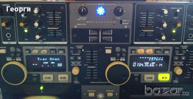 Професионални двойни DJ player CD/MP3 Denon и миксер, снимка 4 - Ресийвъри, усилватели, смесителни пултове - 16789420