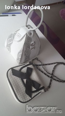 Две маркови бели чанти, снимка 4 - Чанти - 17452175