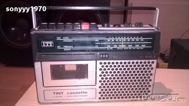 Itt tiny-made in germany-внос швеицария, снимка 8 - Ресийвъри, усилватели, смесителни пултове - 13704836