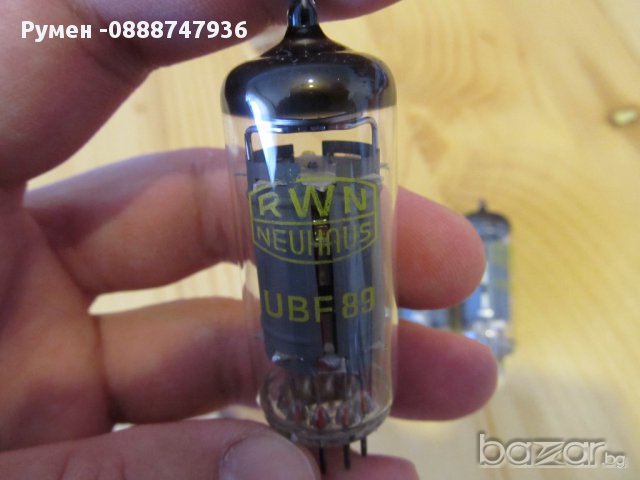 Радио лампа, радио лампи - UBF89  ( RWN NEUHAUS  ) - GERMANY, снимка 3 - Аудиосистеми - 12136228