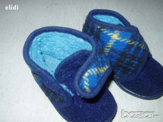 №20 Домашни пантофи вълна, снимка 2 - Бебешки обувки - 17073747