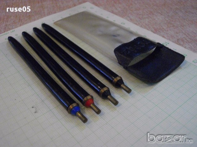 Химикали цветни "TOPAZ" комплект стари, снимка 3 - Други ценни предмети - 15783260