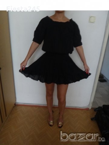 Черна рокля Michael Kors, снимка 10 - Рокли - 18973346