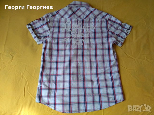 Мъжка риза Scotch & Soda/Скоч & Сода, 100% оригинал с много апликации, снимка 10 - Ризи - 22440978