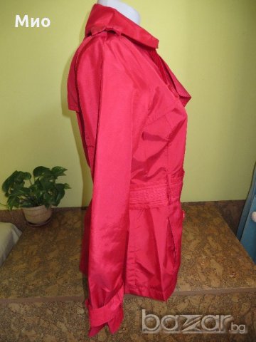 b.young, много красив елегантен тренчкот, 38, червен, снимка 2 - Палта, манта - 20676332