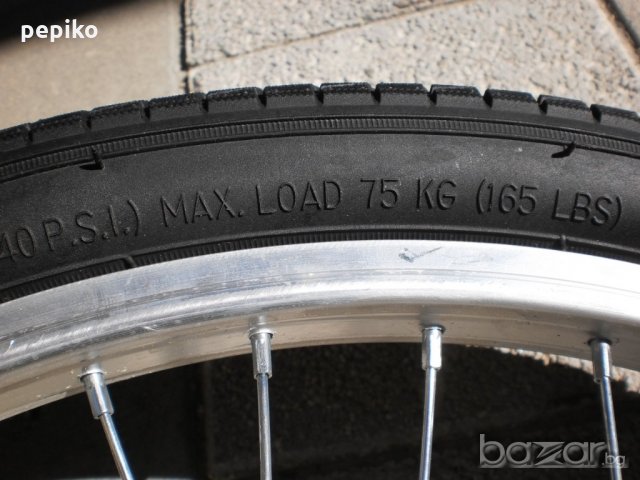 Продавам колела внос от Германия нови външни гуми предна и задна IVID 20 цола, снимка 11 - Части за велосипеди - 19523304